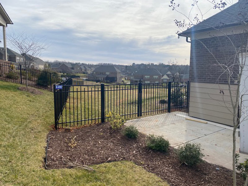 h2 aluminum fence repair and installation fort mill sc