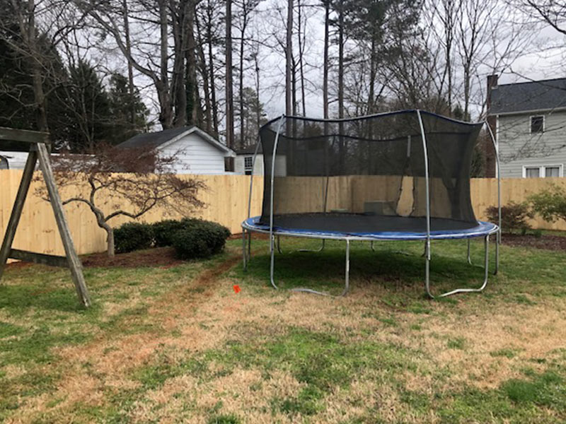 h4 wood fence installation and repair near fort mill sc